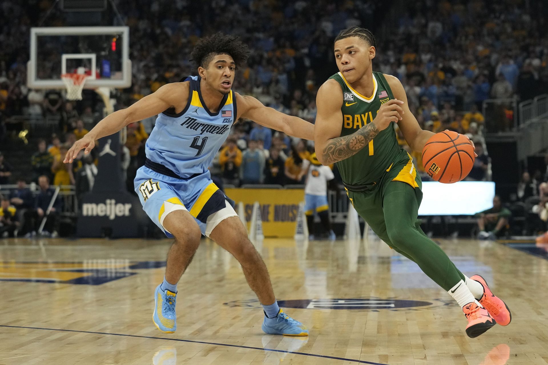 Baylor Bears freshman guard Keyonte George