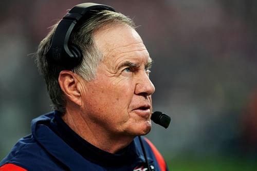 Patriots head coach at New England v Las Vegas