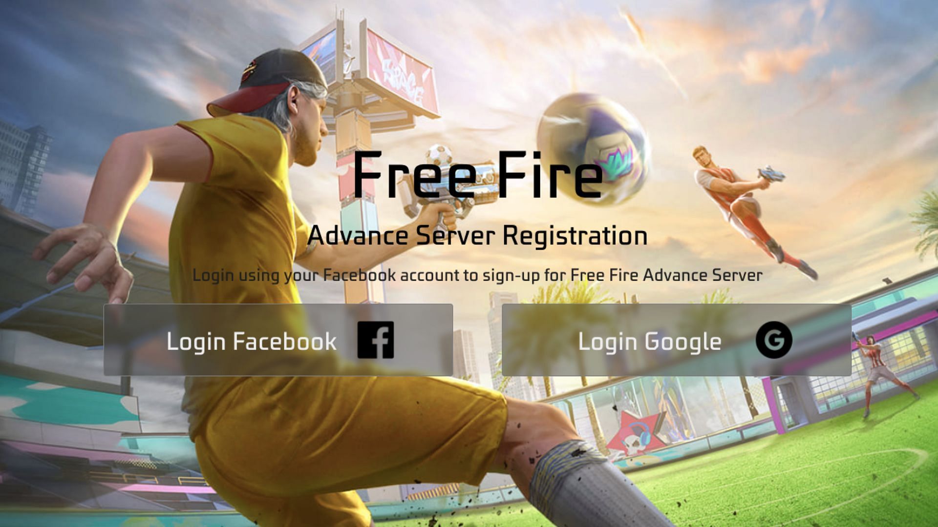 Players can register for FF MAX playtests through the Advance Server to get rewards from the developers (Image via Garena)
