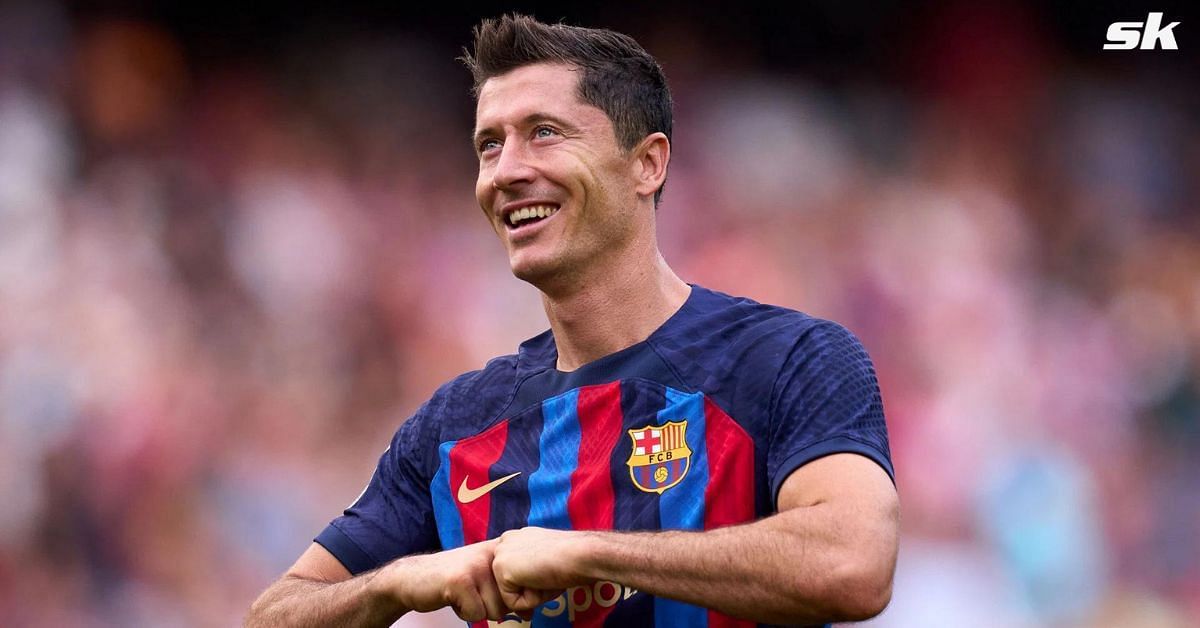 Barcelona striker - Robert Lewandowski