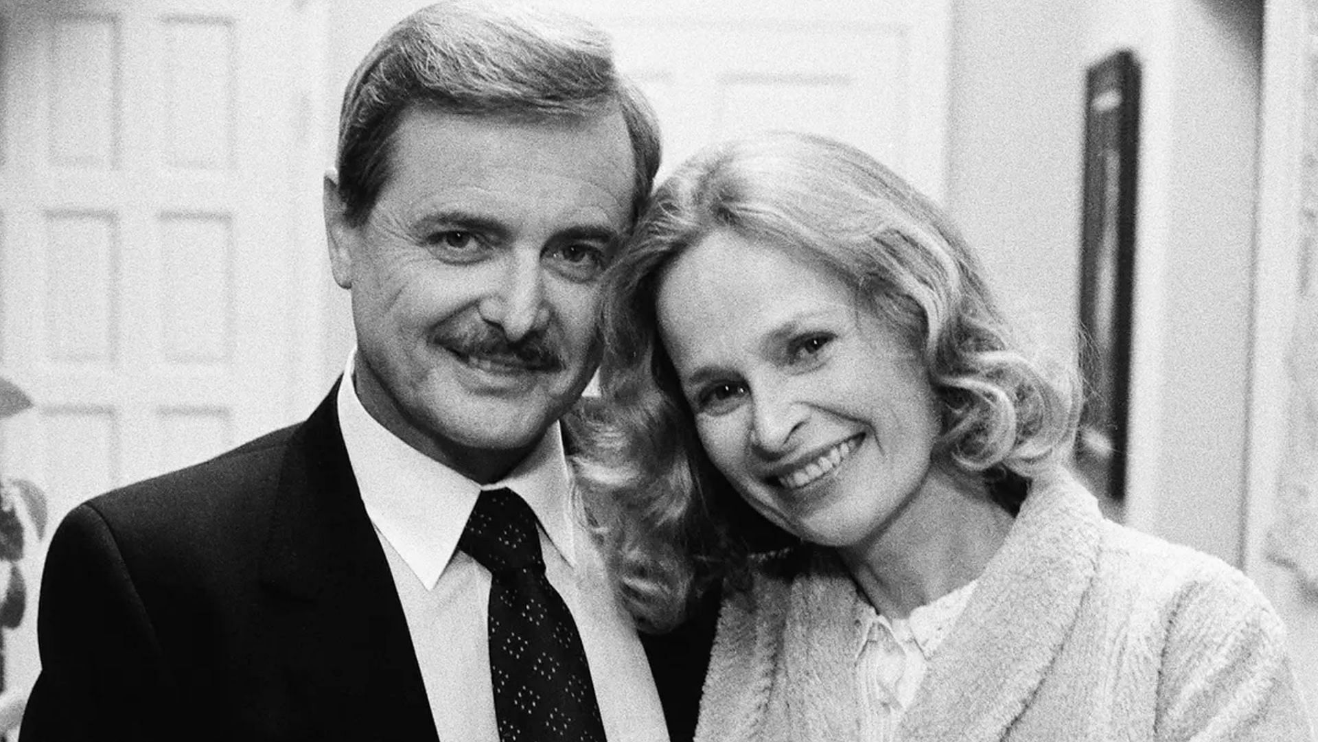 William Daniels and Bonnie Bartlett. (Image via Getty Images)
