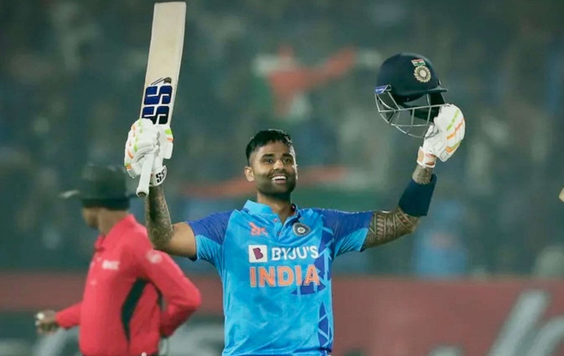 Suryakumar Yadav starred with the bat for India on Saturday. (Pic: Twitter)