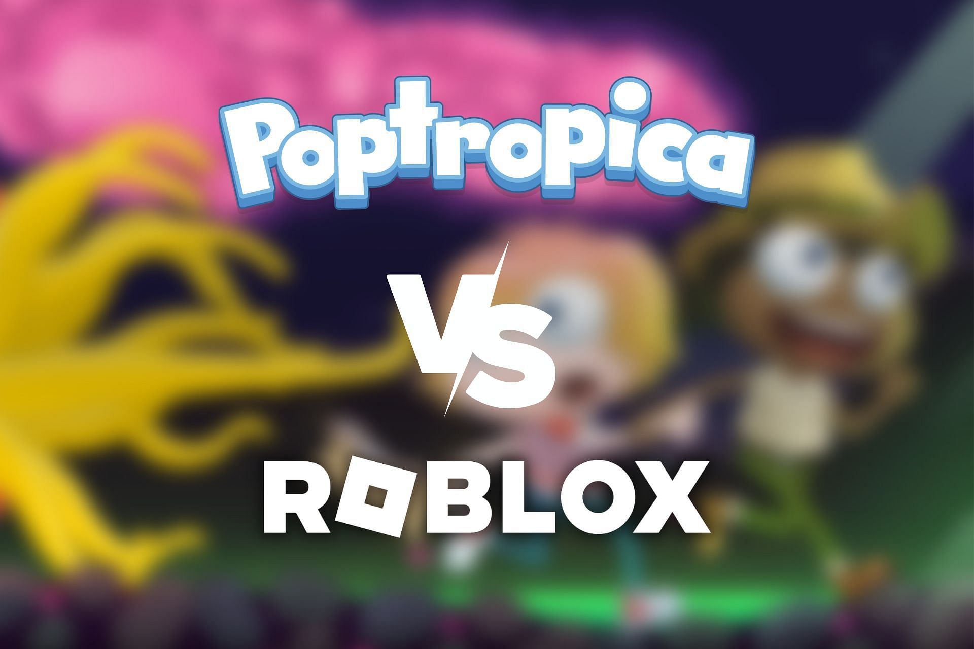 Roblox vs Poptropica. (Image credits: Sportskeeda)