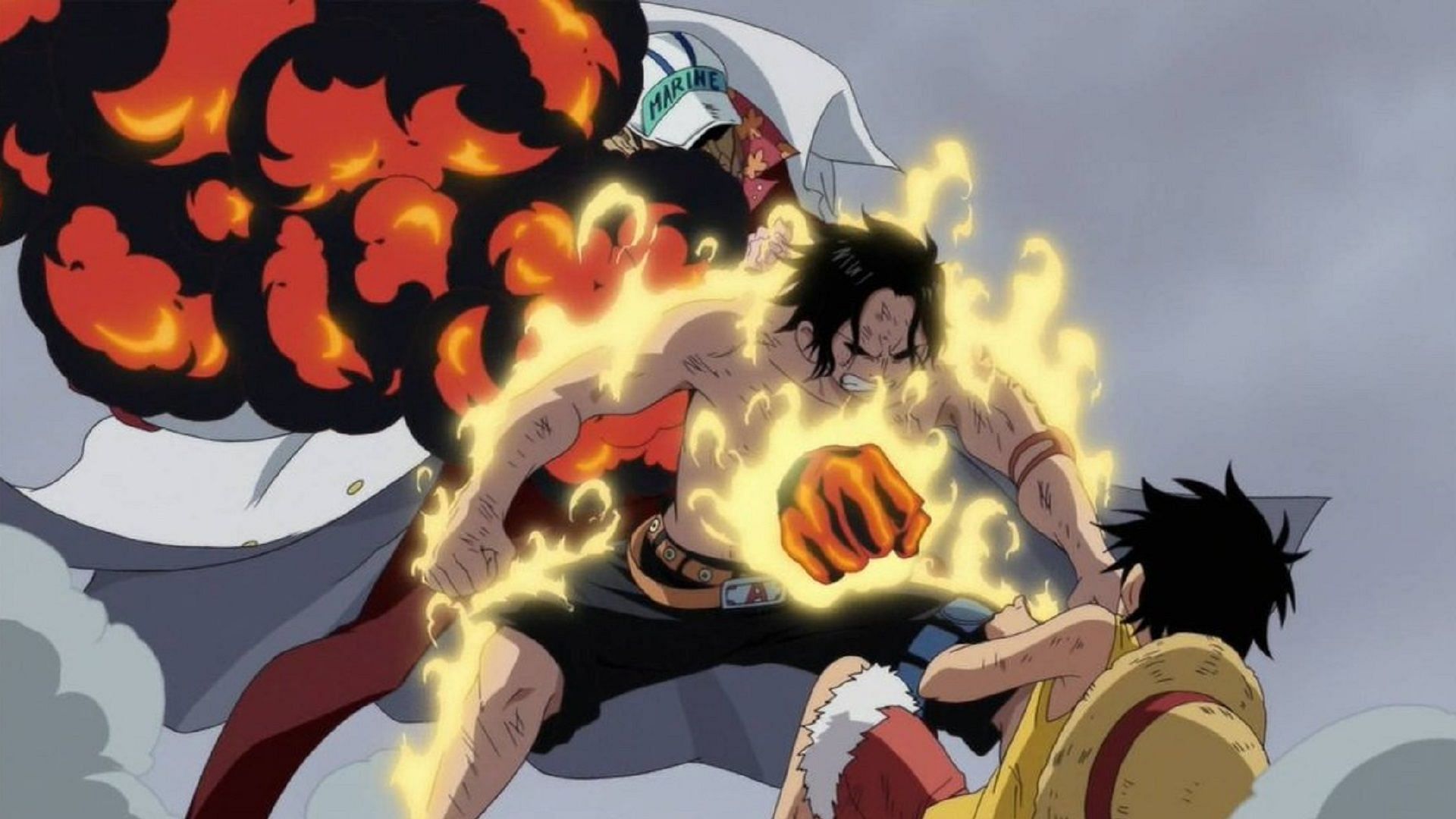 Luffy will never forgive Akainu, who killed Ace (Image via Toei Animation, One Piece)