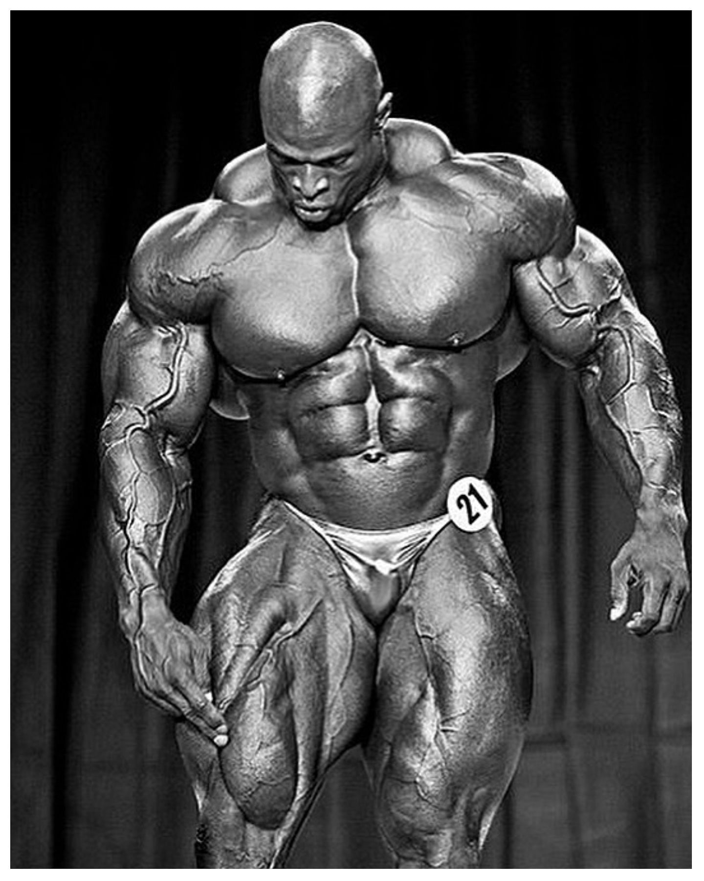 Ronnie Coleman Signed 8x10 Photo Inscribed 