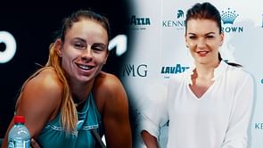 Magda Linette shares warm embrace with Polish icon Agnieszka Radwanska after scripting Australian Open 2023 history