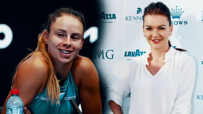Magda Linette shares warm embrace with Polish icon Agnieszka Radwanska after scripting Australian Open 2023 history