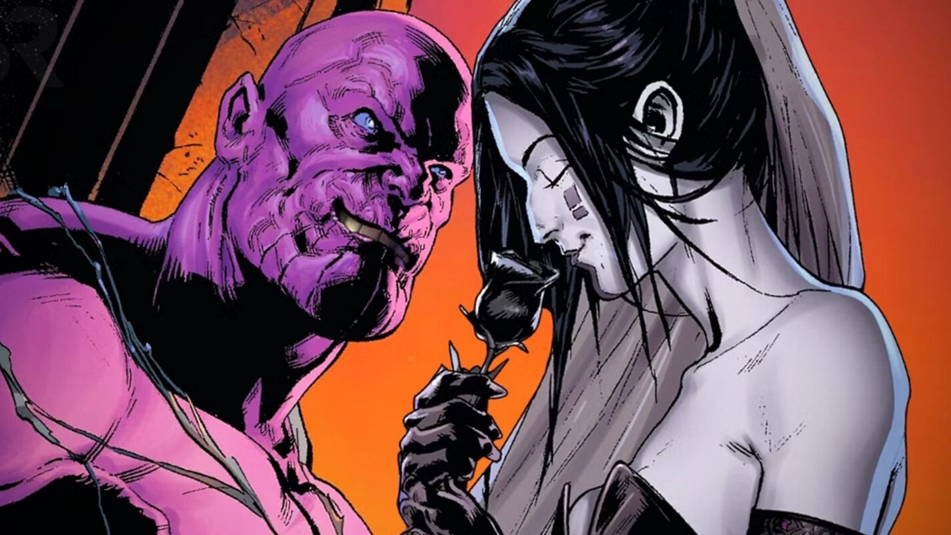 Thanos and Lady Death (Image via Marvel Comics)
