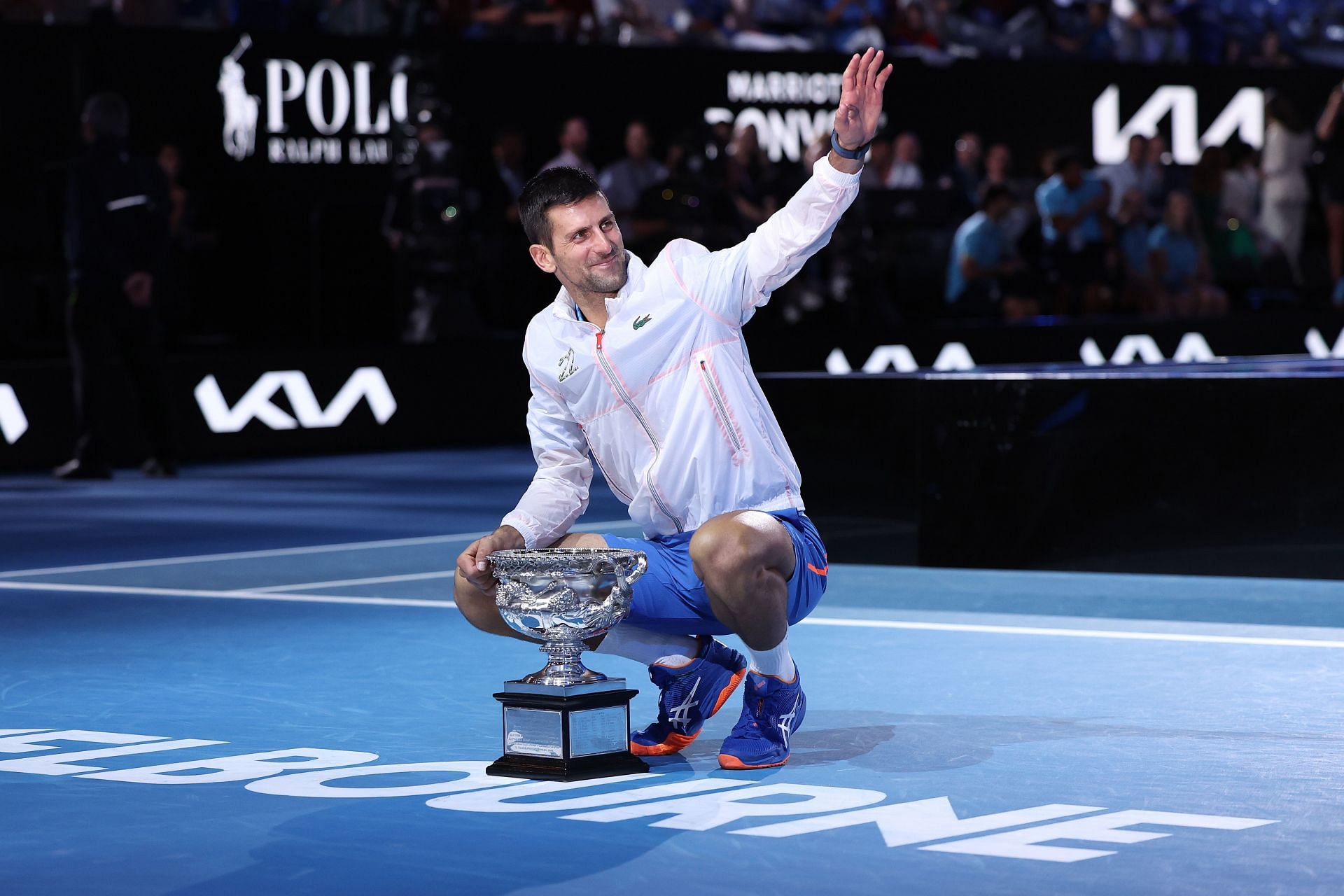 Novak Djokovic won the 2023 Australian Open