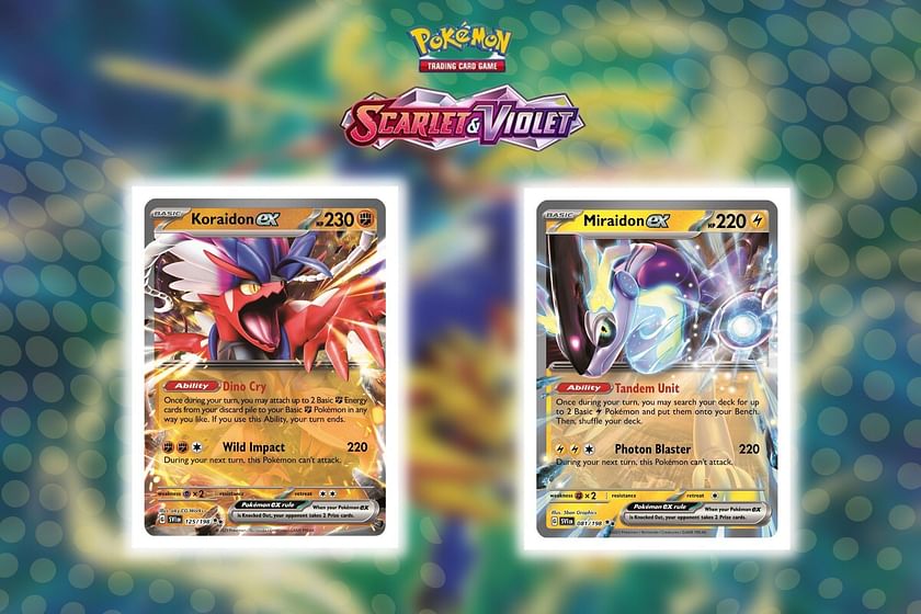 Pokemon ex Returning in Scarlet & Violet TCG, Koraidon ex