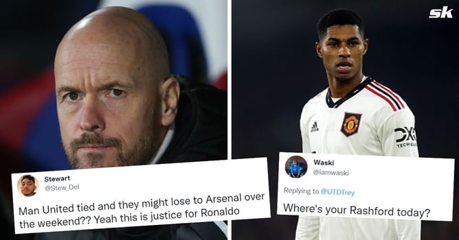 "Justice for Ronaldo" - Twitter erupts as Manchester United drop points against Palace and Casemiro gets suspended