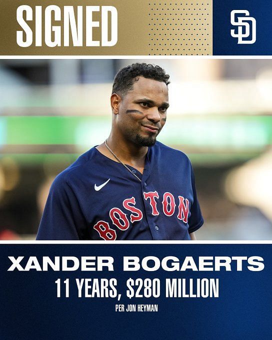 Phill on Xander Bogaerts signing a massive deal with the Padres - That  might be one of the most reckless contracts given out in years