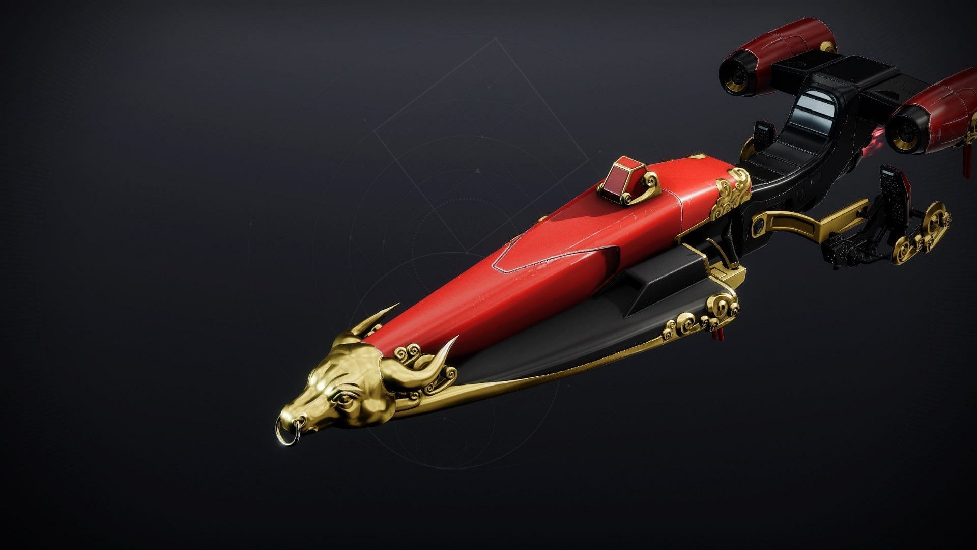 The Taurus Firecracker ship in Destiny 2 (Image via Bungie)