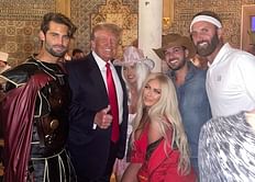 “Sorry DJ you’re no longer cool” – When fans reacted to Dustin Johnson’s Halloween snap with Donald Trump