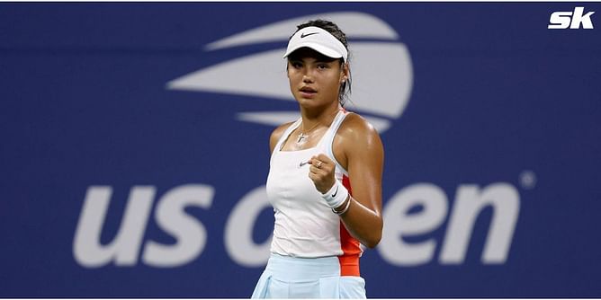 WATCH: Emma Raducanu hits practice court ahead of Australian Open for the first time since ankle injury in Auckland