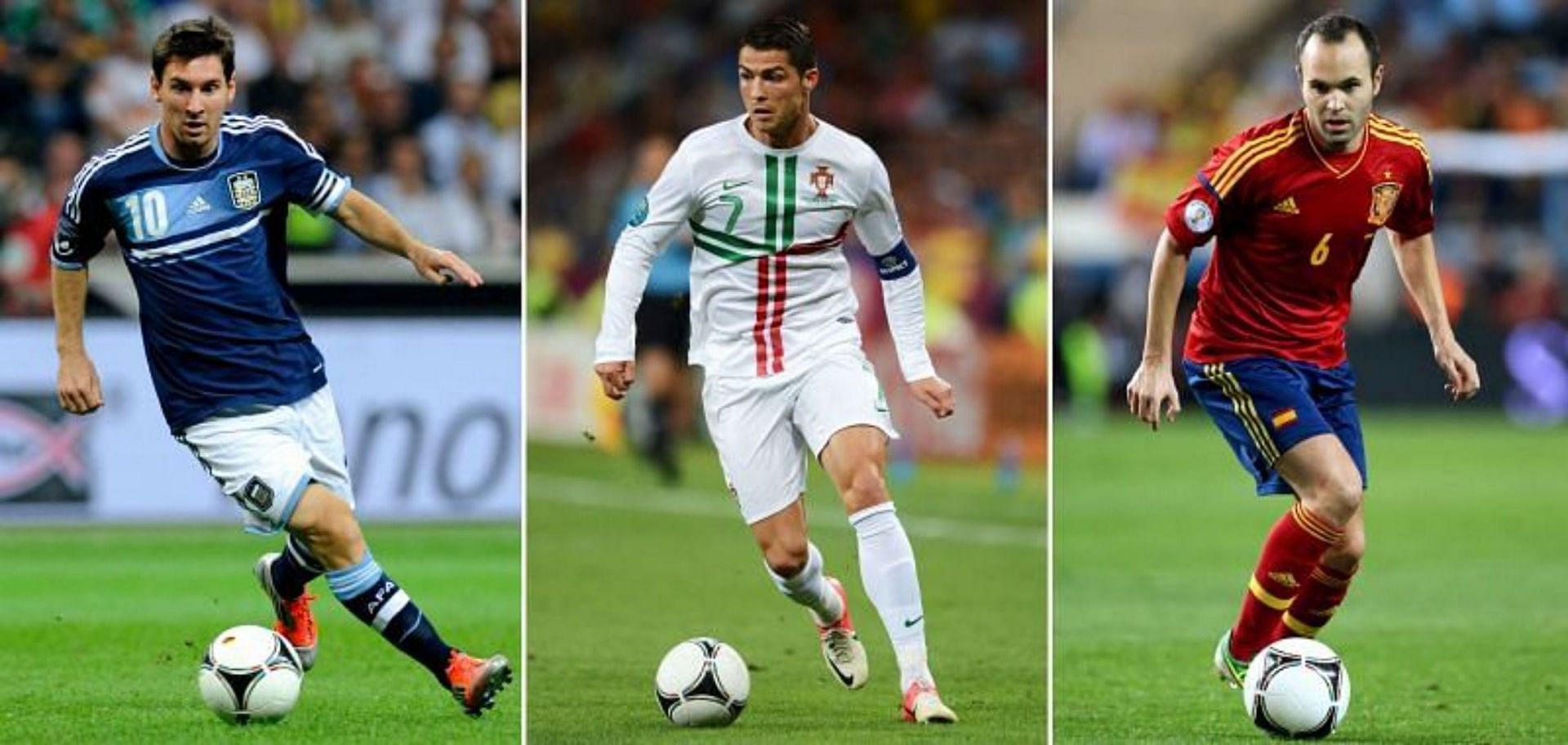 Lionel Messi, Cristiano Ronaldo and Andres Iniesta are some of the best dtibblers of this generation.