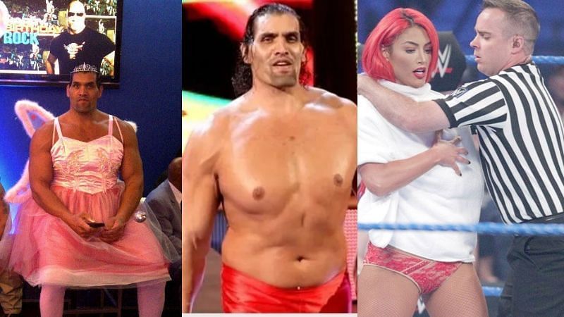 wwe superstar clothes embarrassing moments