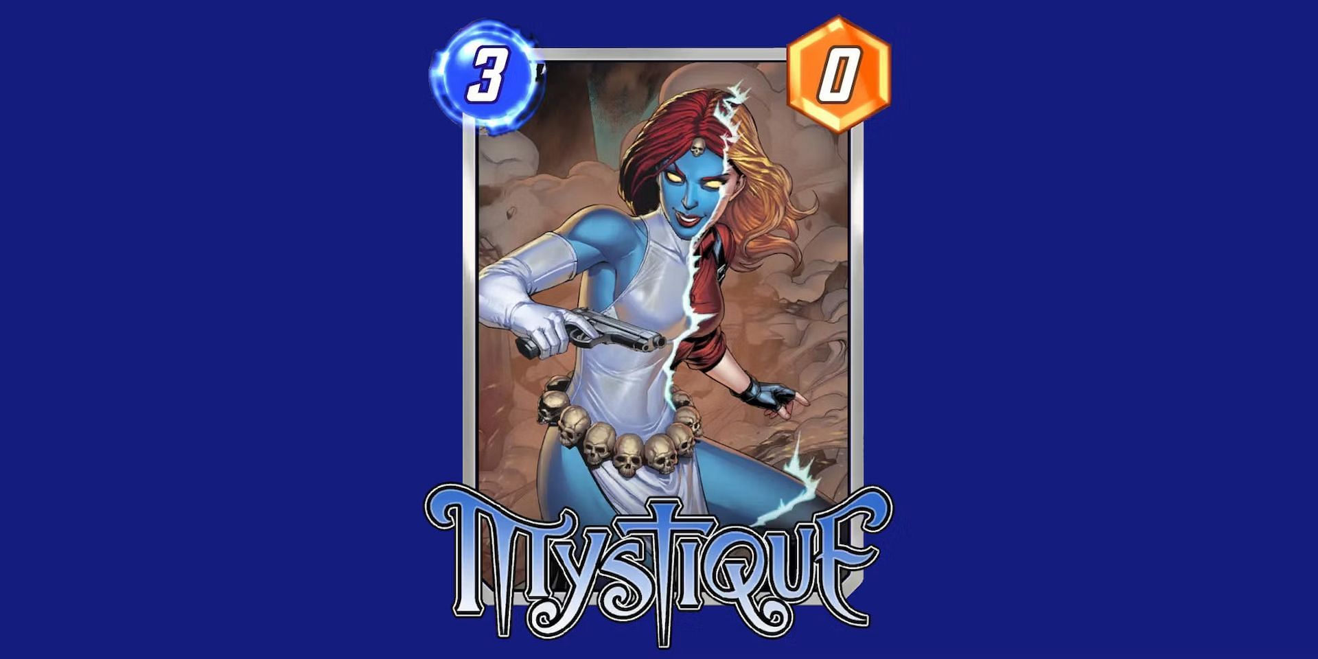 Mystique is a great card to have in your deck (Image via Nuverse)