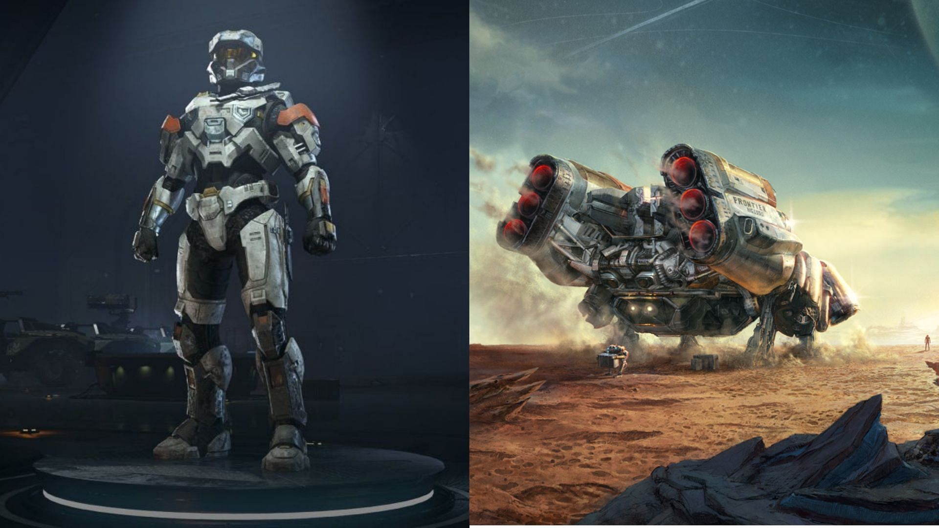The recent downsizings could be even more catastrophic for games like Halo Infinite and Starfield (images via Xbox)