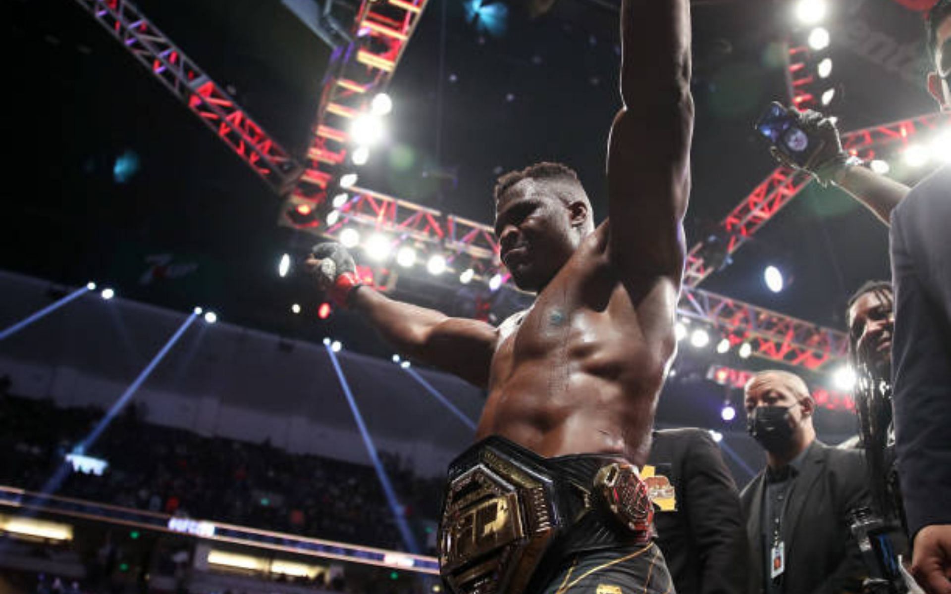 Free agent mixed martial artist Francis Ngannou