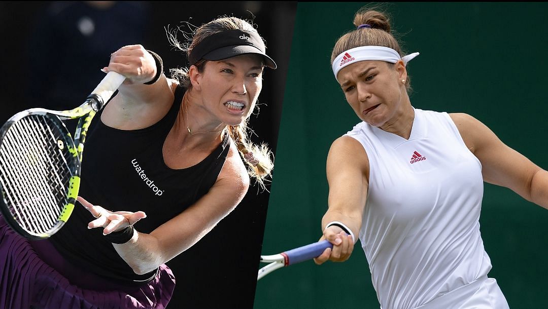 Danielle Collins will take on Karolina Muchova in the second round of the Australian Open 