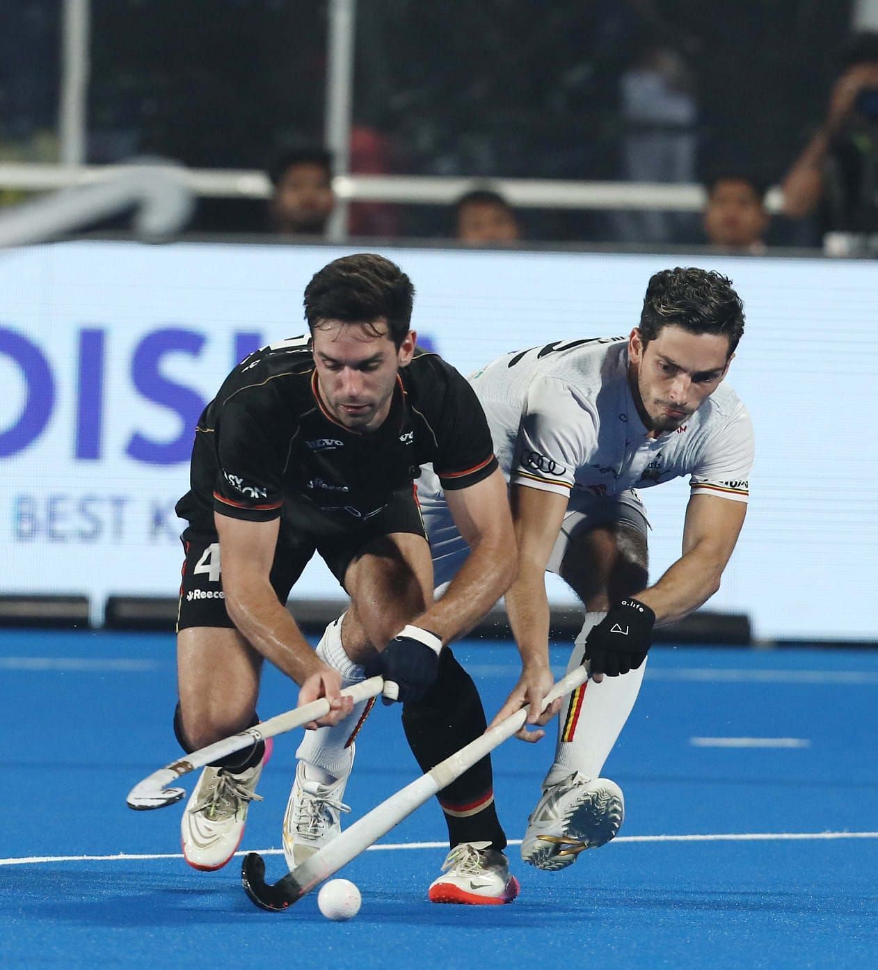 Germany beat Belgium in a cattle of the titans Image Ctsy: Hockey India