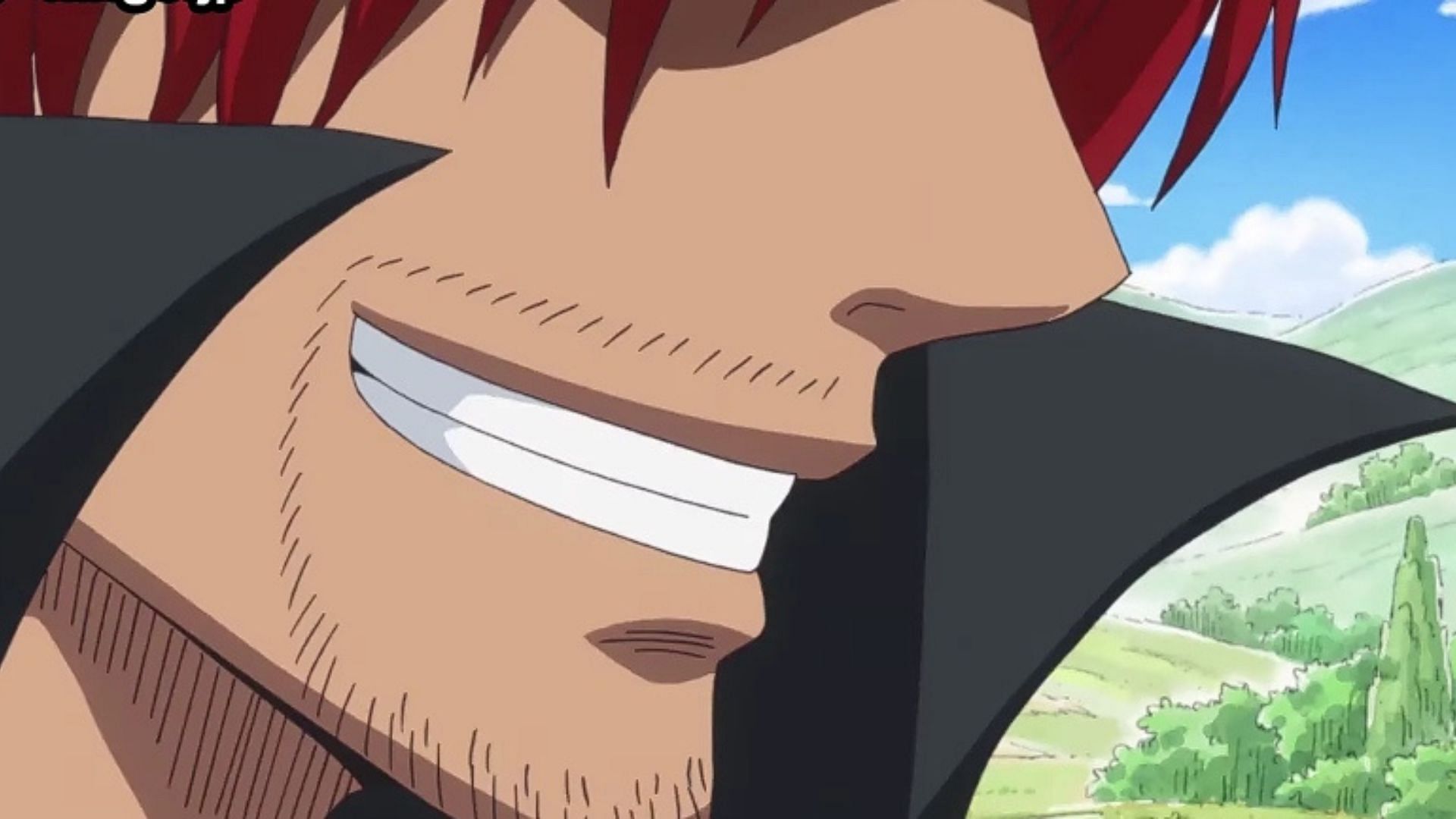 Shanks from the anime (Image via Toei Animation)