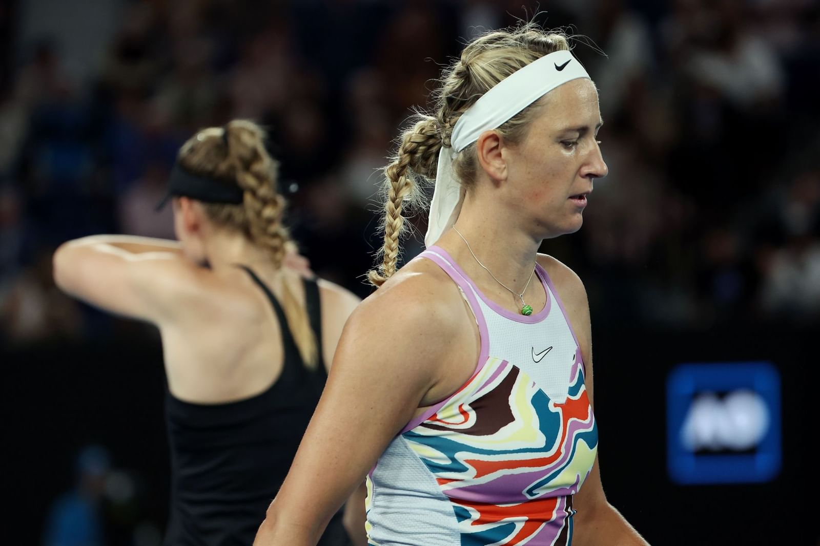 Why is Victoria Azarenka wearing PSG jersey at Australian Open 2023