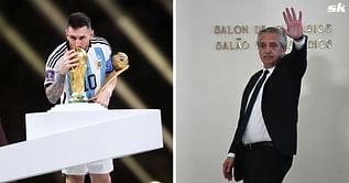 "Any team becomes more competitive" – Argentina president Alberto Fernandez heaps praise on FIFA World Cup winner Lionel Messi