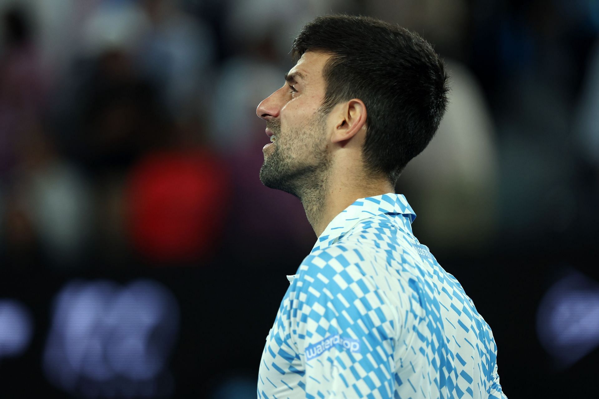 Novak Djokovic at the 2023 Australian Open