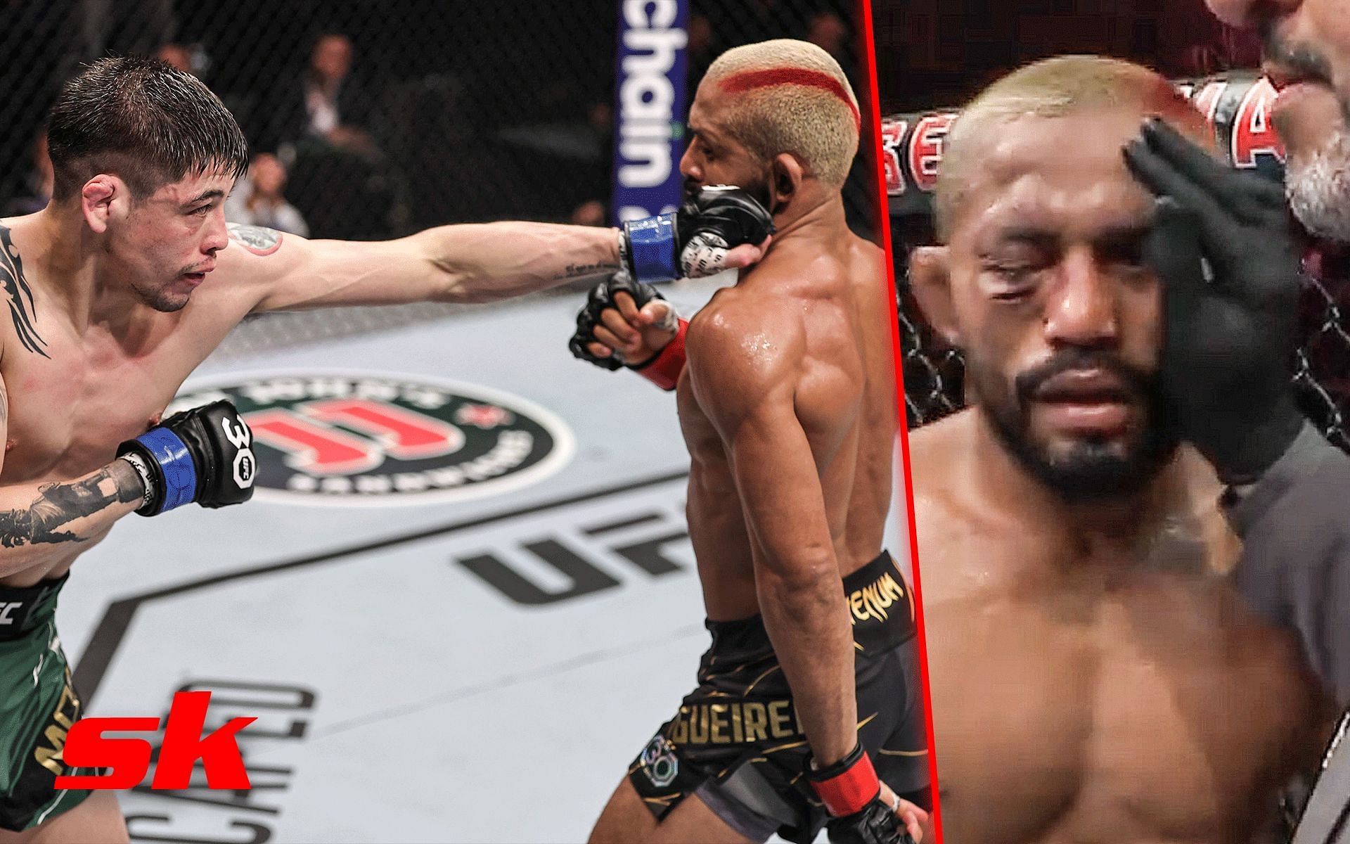 Deiveson Figueiredo suffered broken nose in UFC 283 fight against Brandon Moreno