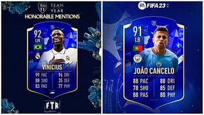 All FIFA 23 TOTY Honorable Mentions leaks featuring Vinicius, Cancelo, and more