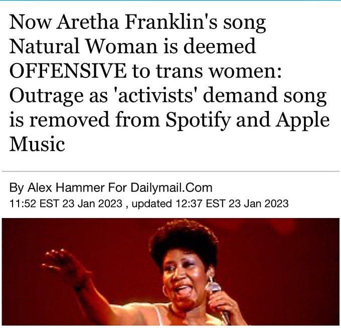 'Absolutely idiotic, insane and outrageous': Aretha Franklin Natural ...