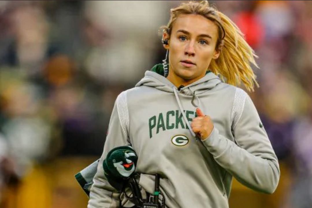Erin Roberge, first female full-time athletic trainer in Green Bay Packers history