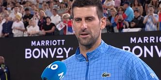 "I've been connected to machines more than to anybody else" - Novak Djokovic delighted after overcoming injury scare to reach 10th Australian Open SF