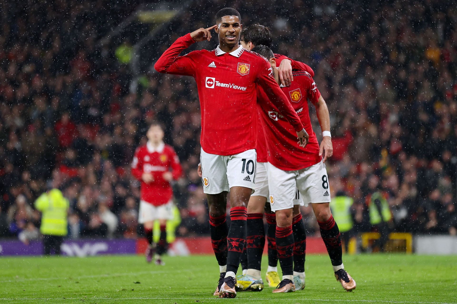 Rashford continued his fine run of goal-scoring form in this game