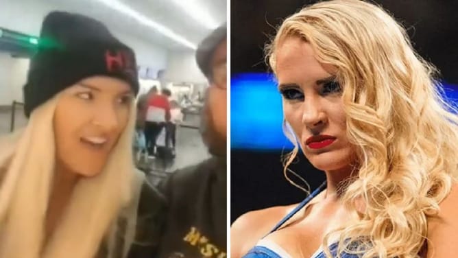[WATCH] Creepy WWE fan goes too far while meeting Lacey Evans