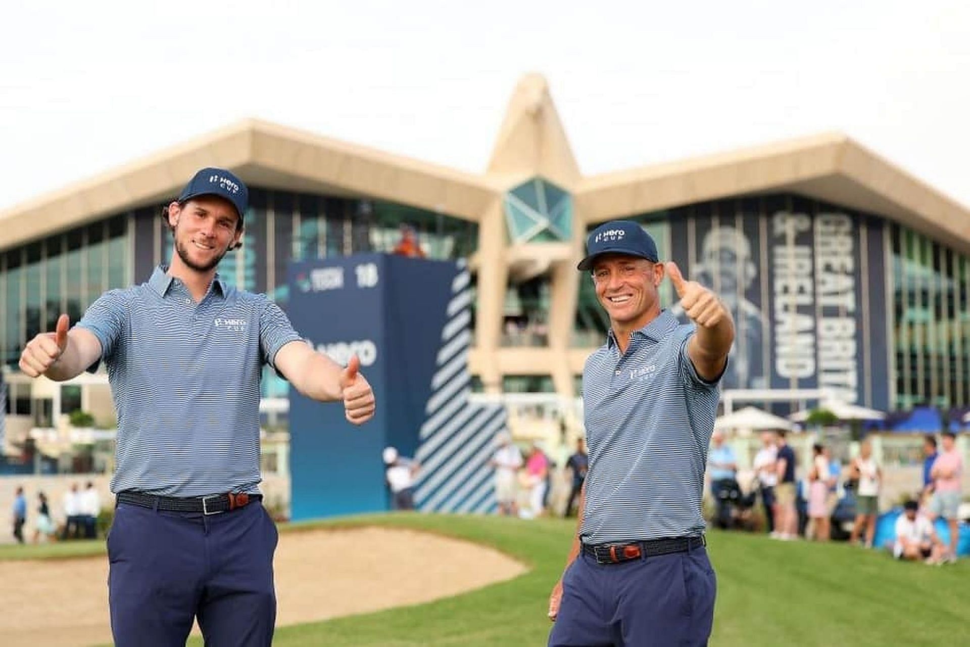 Thomas Pieters and Alex Noren 