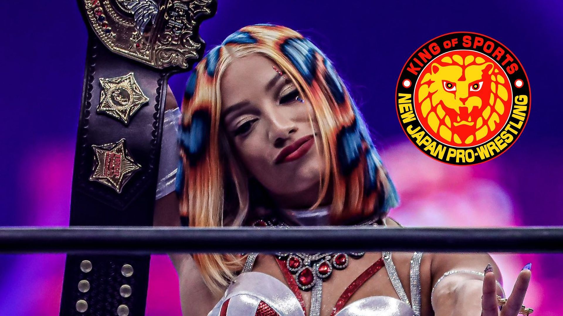 Mercedes Mone (Sasha Banks) at NJPW Wrestle Kingdom 17 in 2023