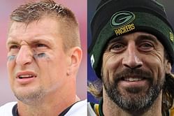 Rob Gronkowski left struggling with Aaron Rodgers’ comments as pressure grows on Packers QB