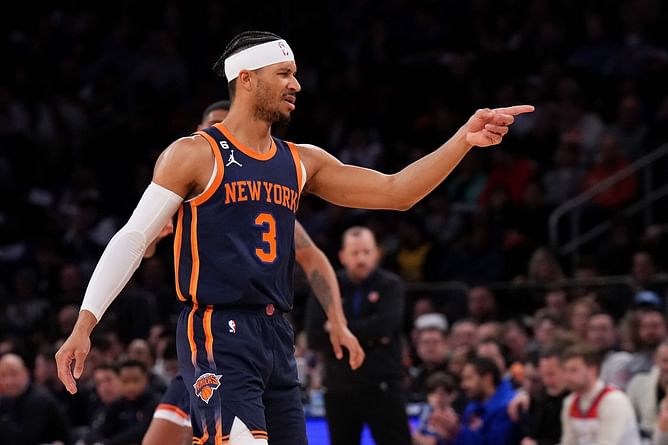 Josh Hart has fans in splits for his hilarious reaction to Jayson Tatum's ejection: "Booted him from the Garden"