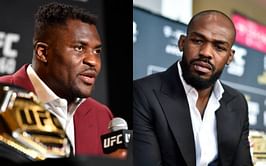 Jon Jones gets real with his reaction to Francis Ngannou claiming he is forever undisputed as no one beat him