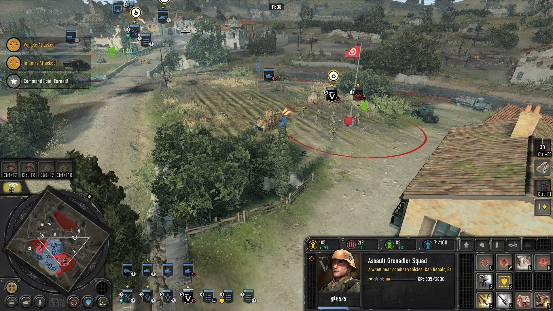 Strategize to emerge victorious (Screenshot from Company of Heroes 3)