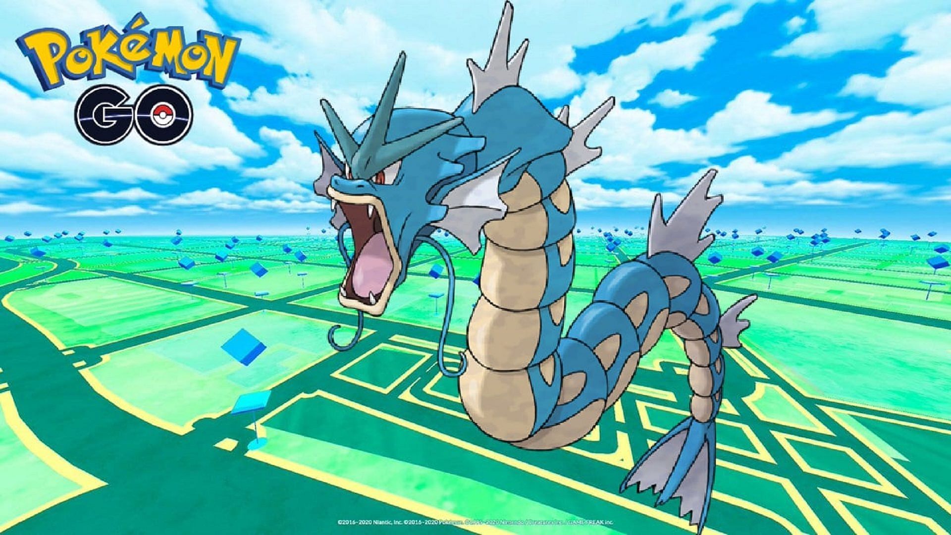 Gyarados can shine in the right Gym defense team in Pokemon GO (Image via Niantic)