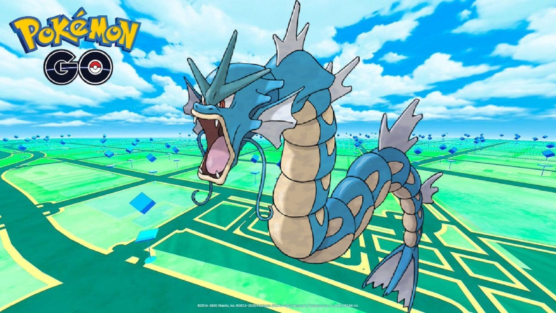 Gyarados can shine in the right Gym defense team in Pokemon GO (Image via Niantic)