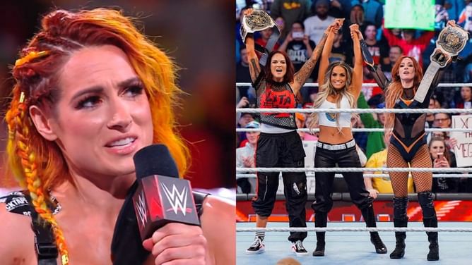 "This is really surreal" - Becky Lynch breaks silence after winning the WWE Women's Tag Team Championship