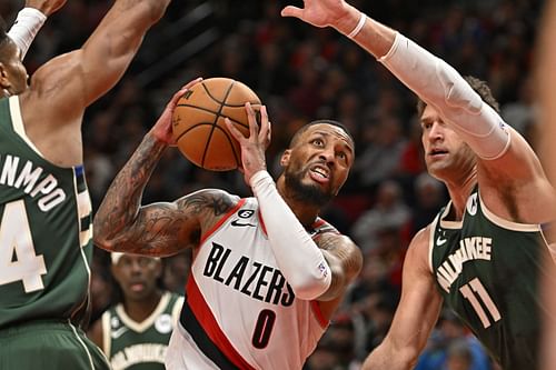 Milwaukee Bucks vs Portland Trail Blazers