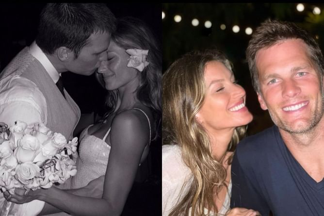 A look at Tom Brady and Gisele's unique Valentine's Day posts before divorce