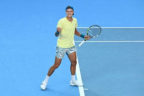 Holger Rune at the 2023 Australian Open.