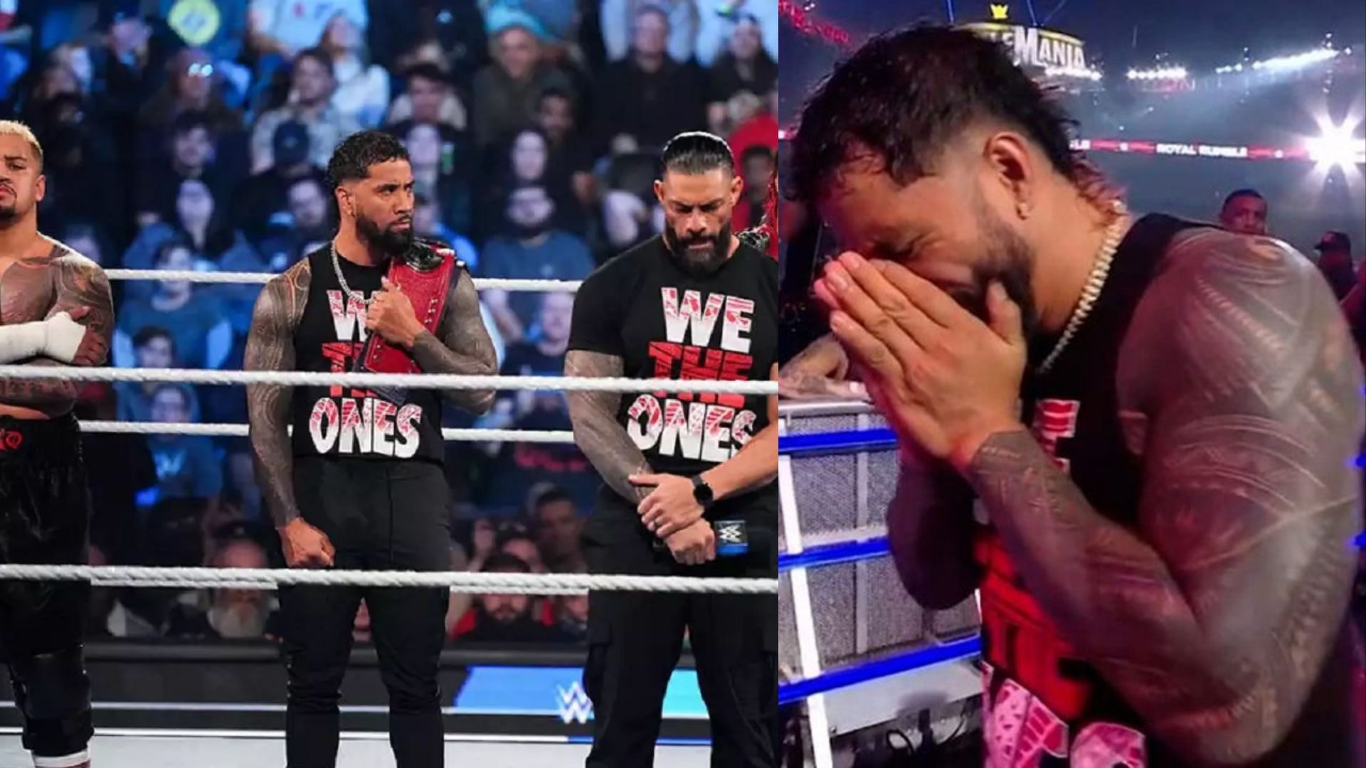 Jey Uso and The Bloodline have not been on the same page recently